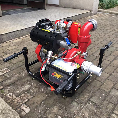 3寸口径柴油机手抬式消防泵YT30PFE